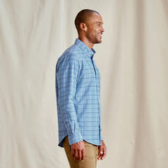 Country Twill Long-Sleeve Button-Down Shirt