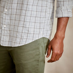 Men’s Sunderland Brushed Twill Long-Sleeve Shirt