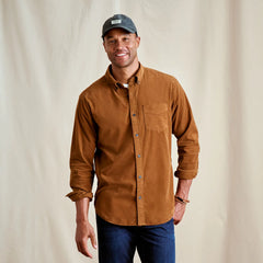 Men’s Lightweight Corduroy Long-Sleeve Shirt