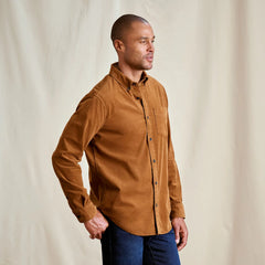 Men’s Lightweight Corduroy Long-Sleeve Shirt