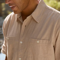 Hemp/TENCEL™ Short-Sleeve Shirt