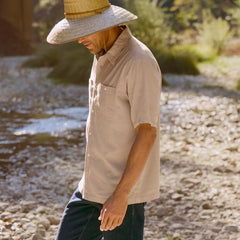 Hemp/TENCEL™ Short-Sleeve Shirt