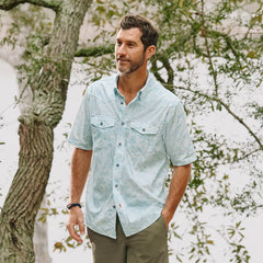 Men’s River Guide Printed Short-Sleeve Western Shirt 2.0