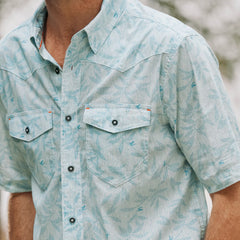 Men’s River Guide Printed Short-Sleeve Western Shirt 2.0