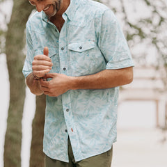 Men’s River Guide Printed Short-Sleeve Western Shirt 2.0