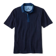 Angler’s Indigo Colorblock Polo