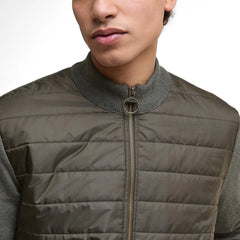 Barbour® Essential Carn Baffle Zip-Through Knitted Sweater