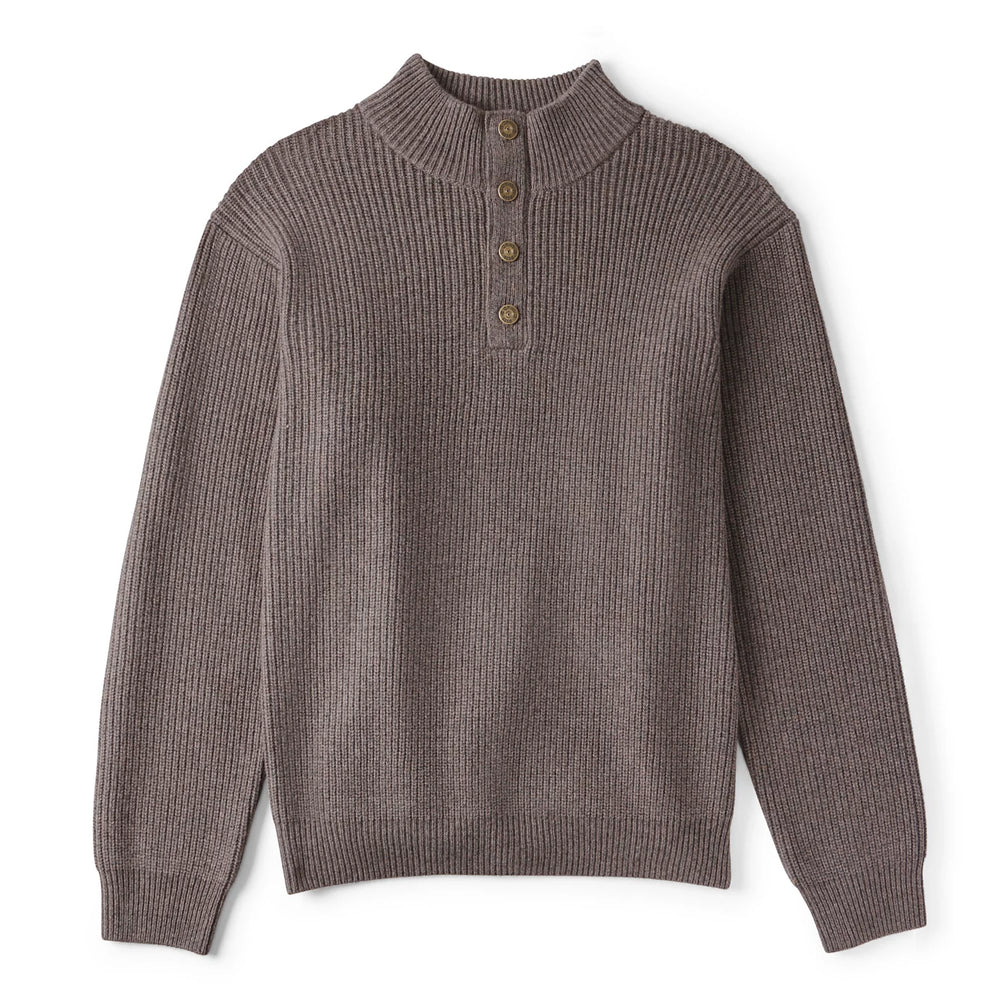 Quail Creek Button Mockneck Pullover