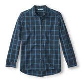 Women’s Heritage Poplin Plaid Long-Sleeve Shirt