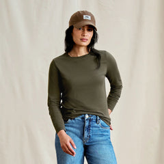 Perfect Long-Sleeve Crew