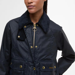 Barbour® Cropped Beadnell Waxed Jacket