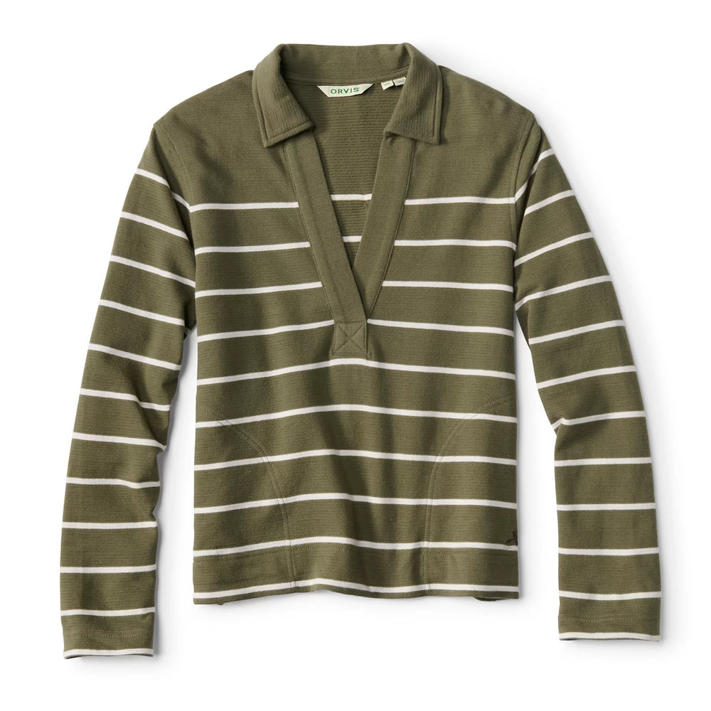 Lightweight Polo Sweatshirt