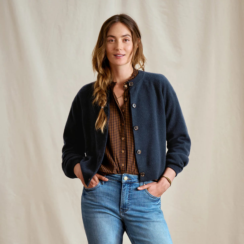 Boiled Cashmere Cardigan