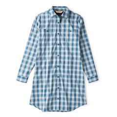 River Guide Plaid Shirt Dress