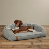 FleeceLock® Memory Foam Couch Dog Bed
