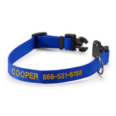 Personalized Side-Release Buckle Collar and Leash
