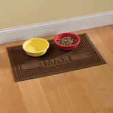 Personalized Recycled WaterHog® Grid Pet Placemat