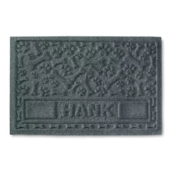 Personalized Recycled WaterHog® Paws & Bones Placemat