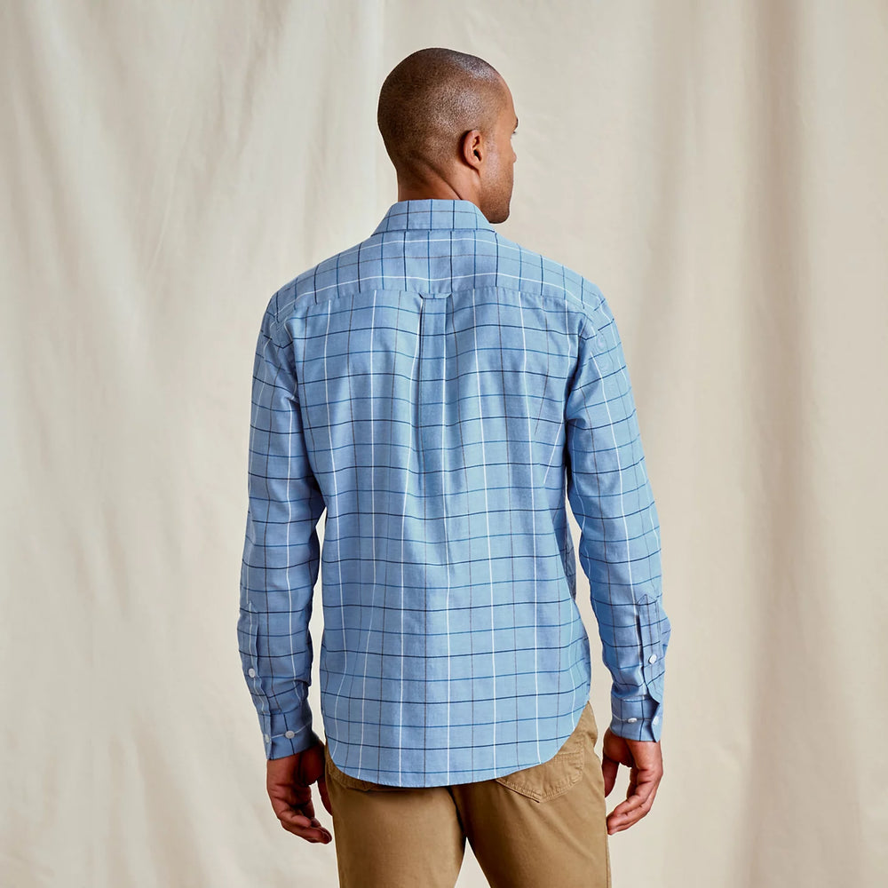Country Twill Long-Sleeve Button-Down Shirt