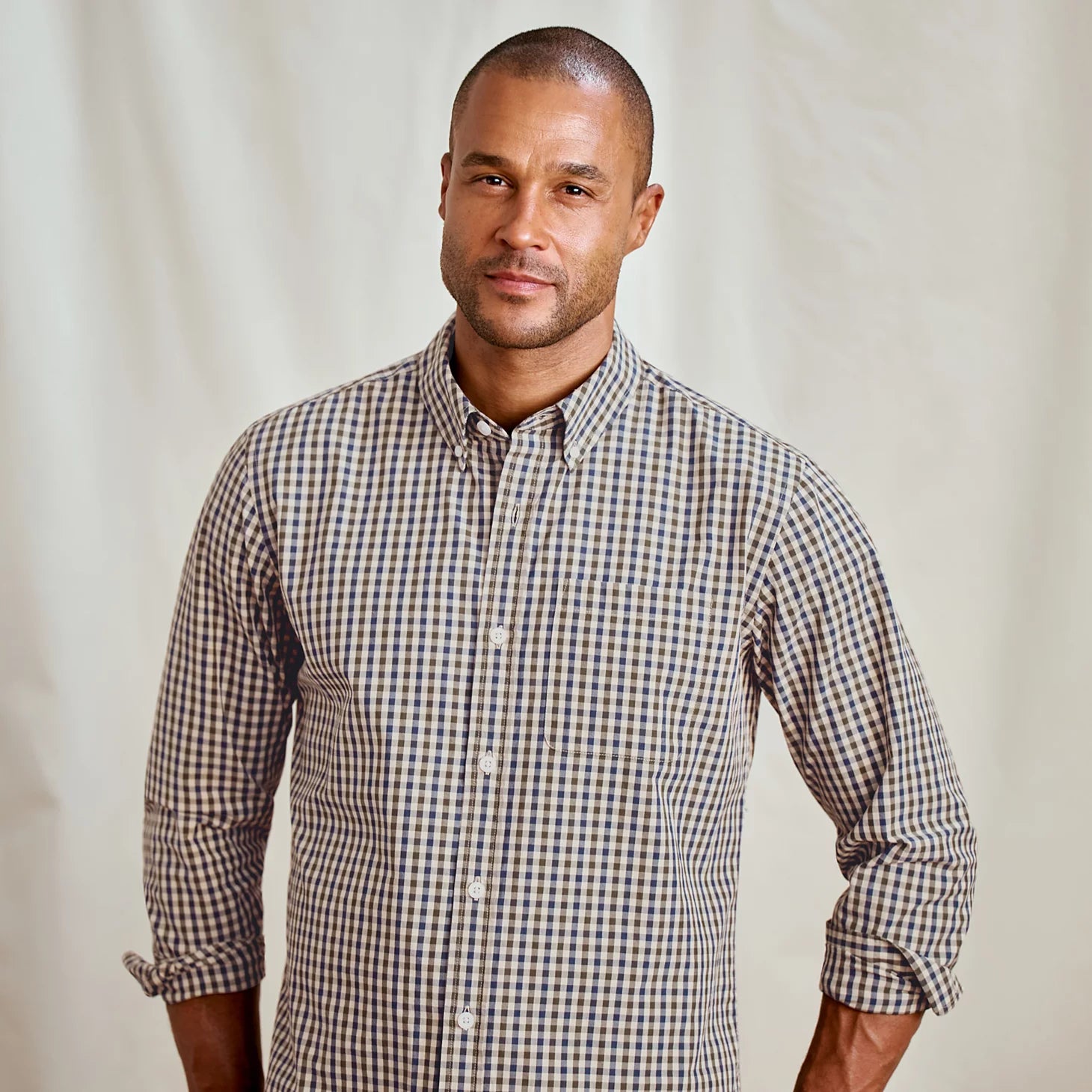Men’s Heritage Poplin Long-Sleeve Shirt