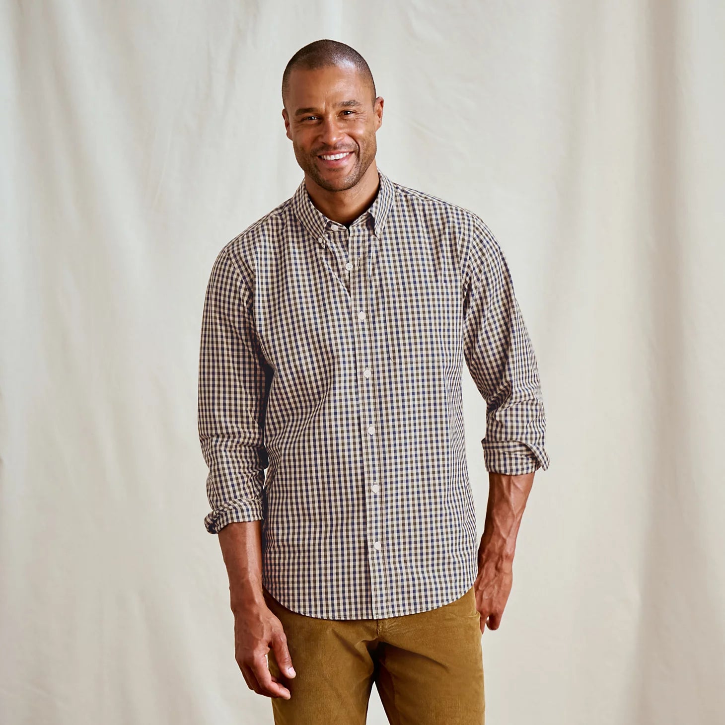 Men’s Heritage Poplin Long-Sleeve Shirt