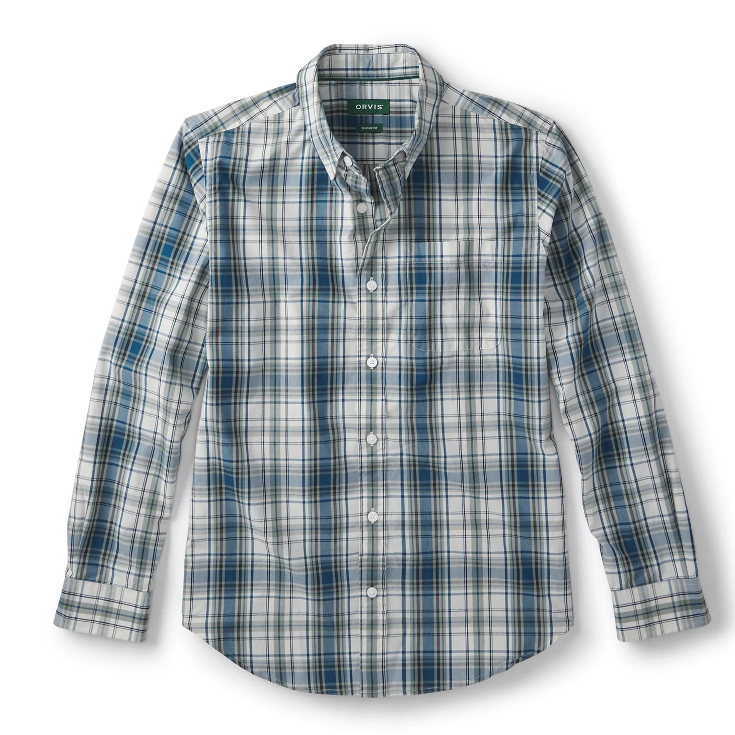 Men’s Heritage Poplin Long-Sleeve Shirt