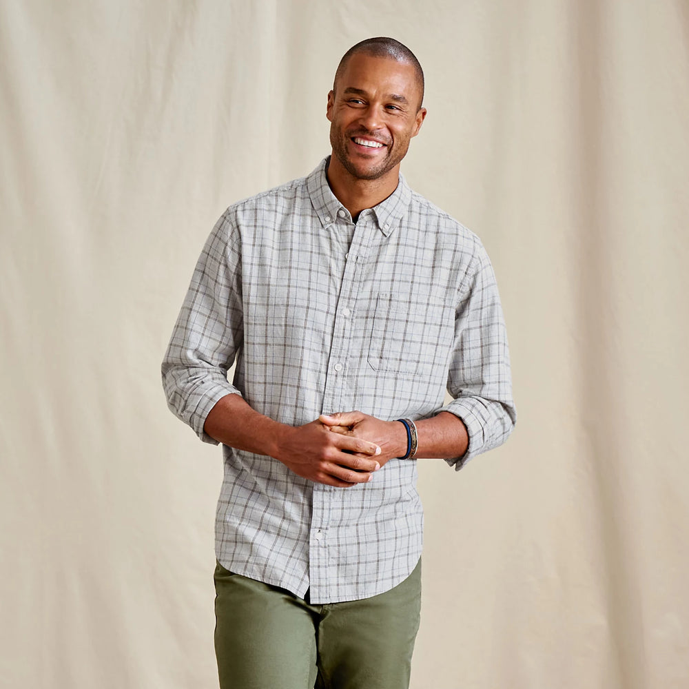 Men’s Sunderland Brushed Twill Long-Sleeve Shirt