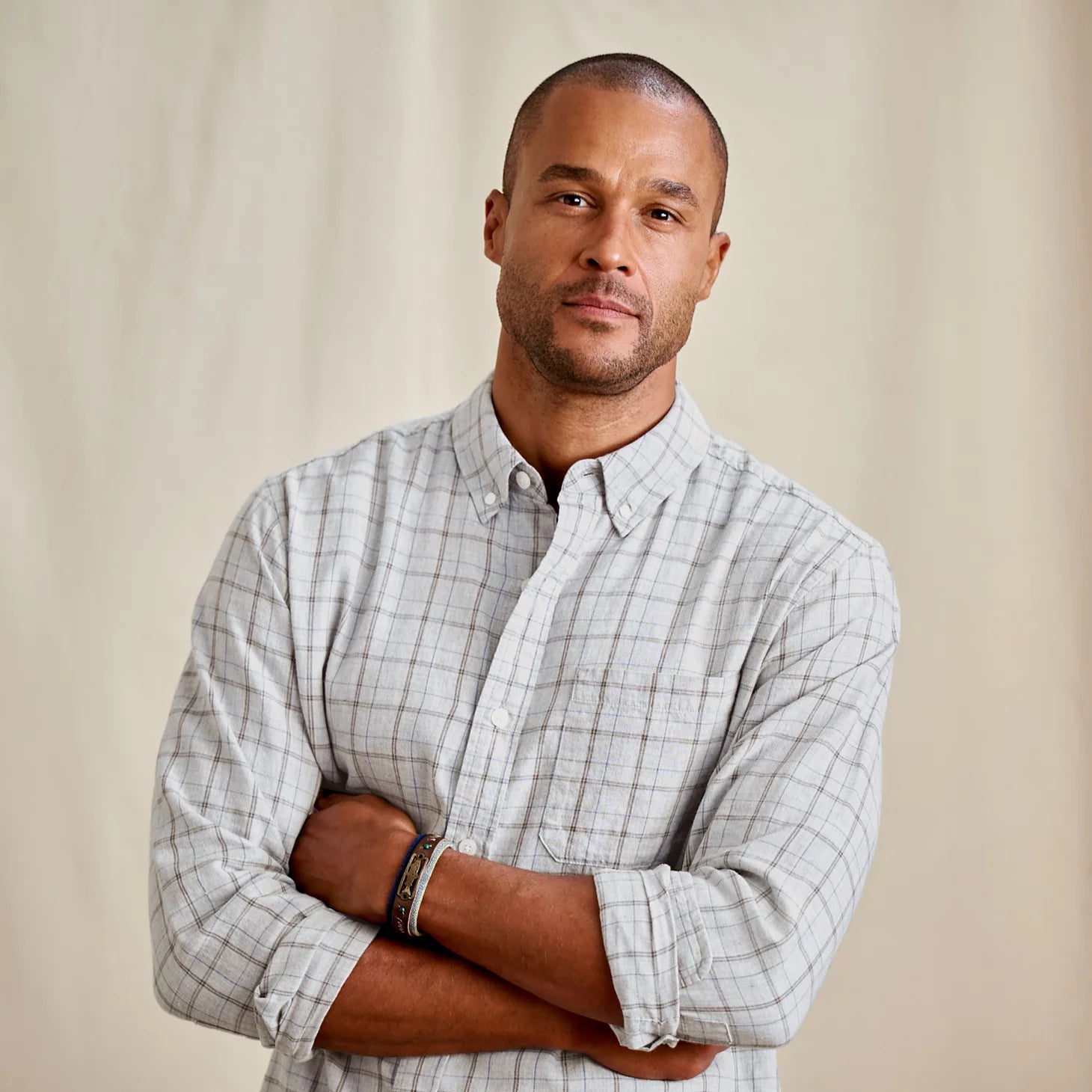 Men’s Sunderland Brushed Twill Long-Sleeve Shirt