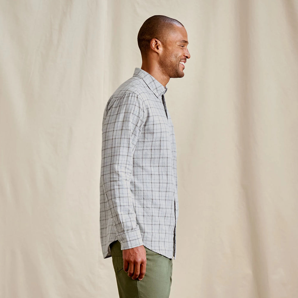 Men’s Sunderland Brushed Twill Long-Sleeve Shirt