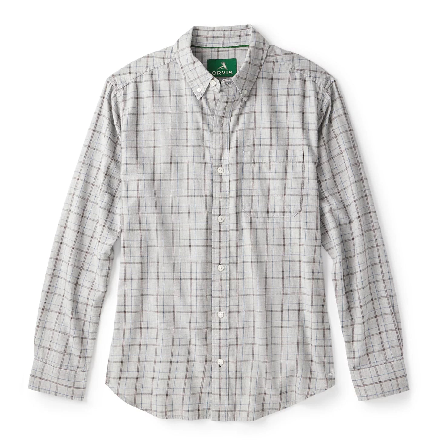 Men’s Sunderland Brushed Twill Long-Sleeve Shirt