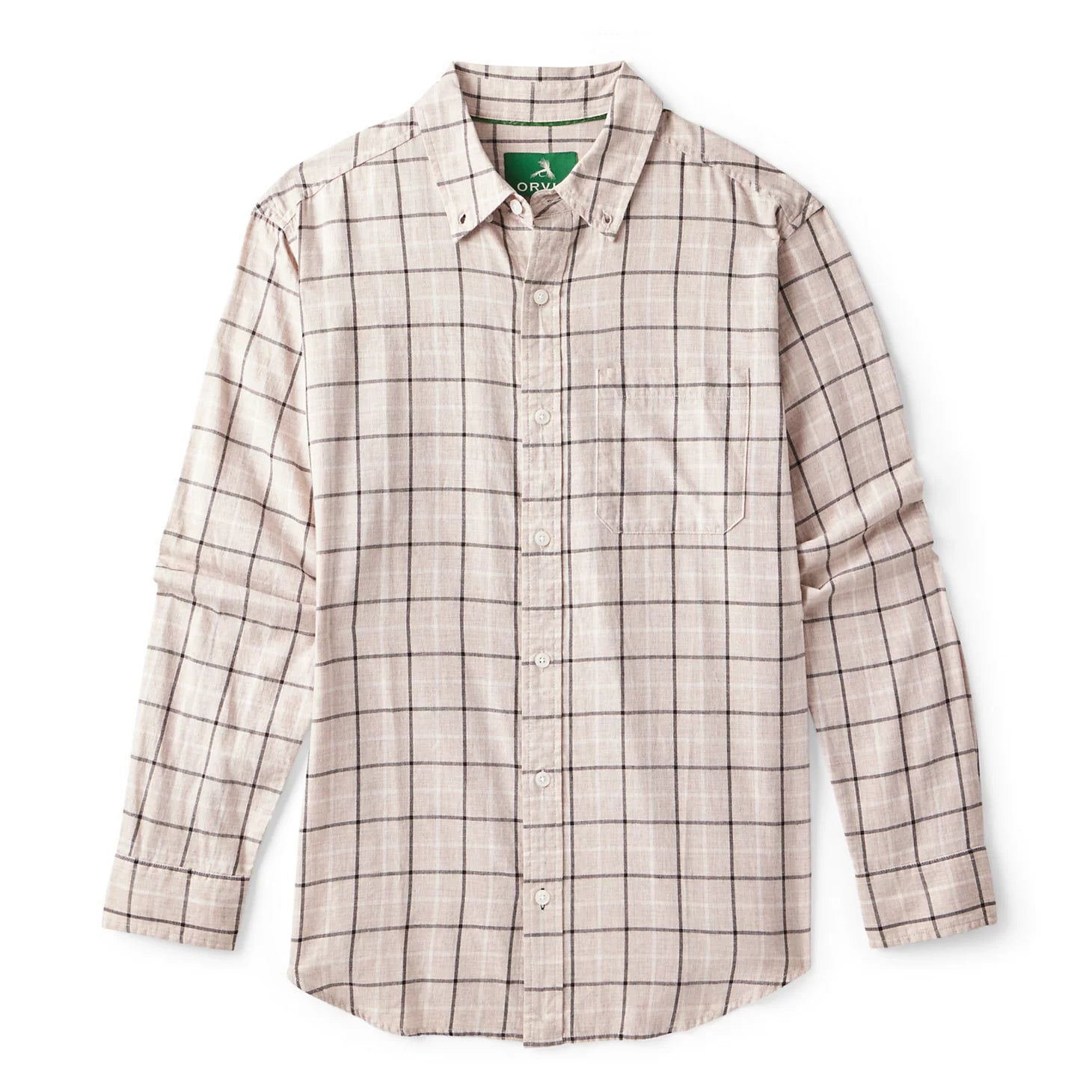 Men’s Sunderland Brushed Twill Long-Sleeve Shirt