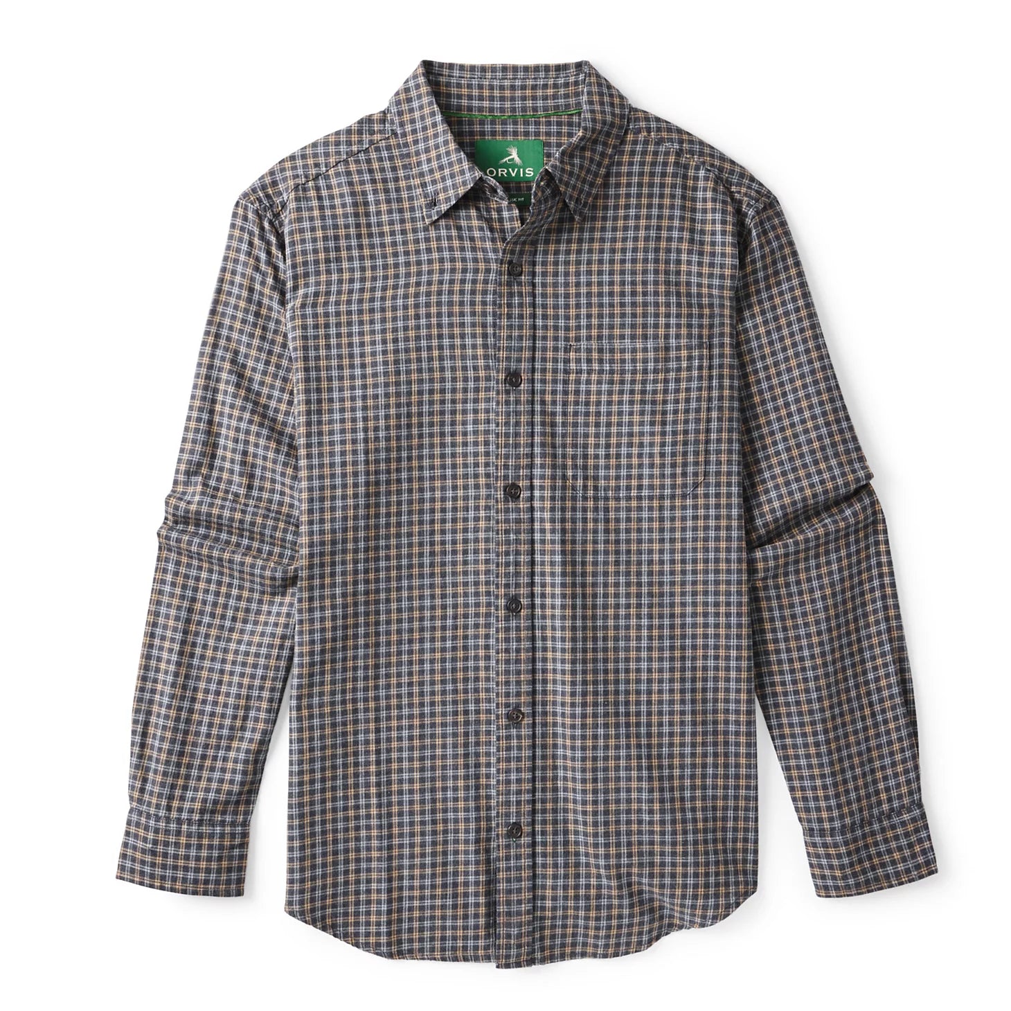 Men’s Sunderland Brushed Twill Long-Sleeve Shirt