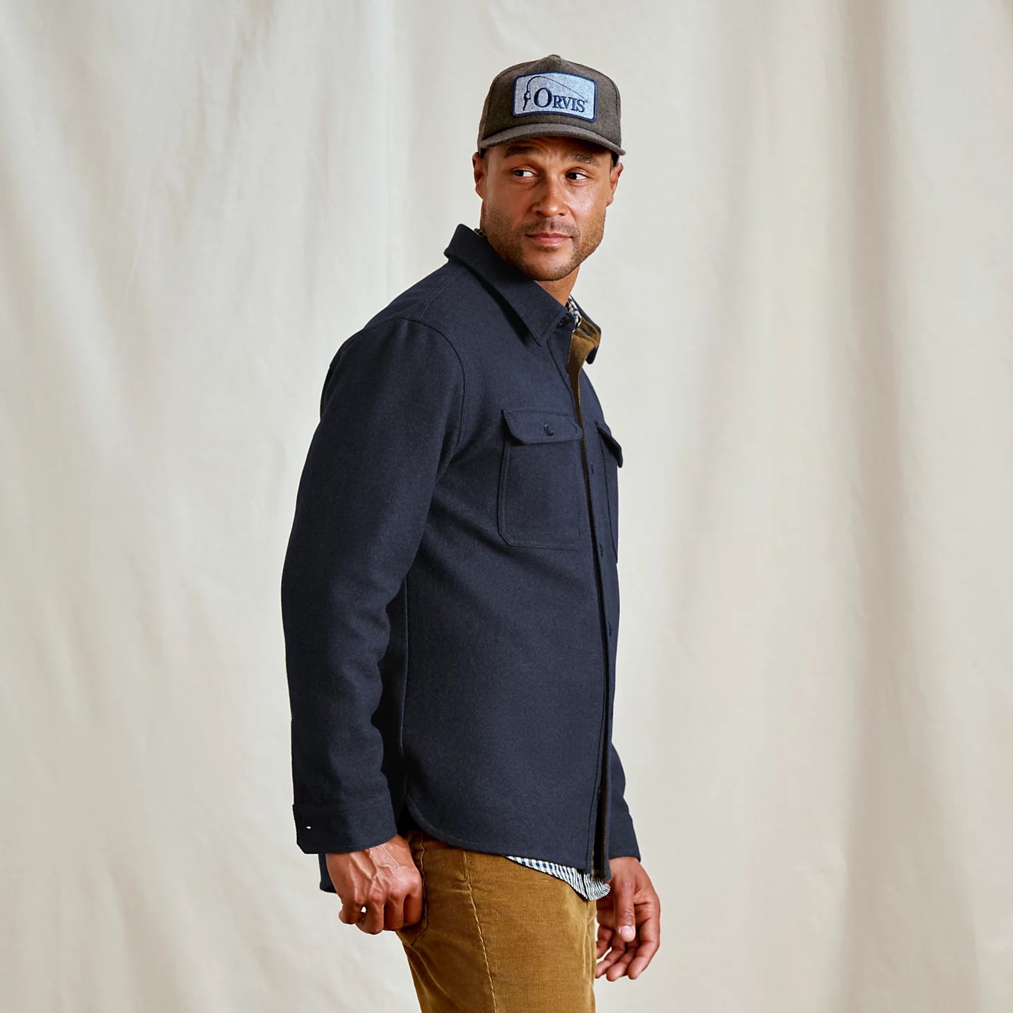 Lightweight Wool Shirt Jacket