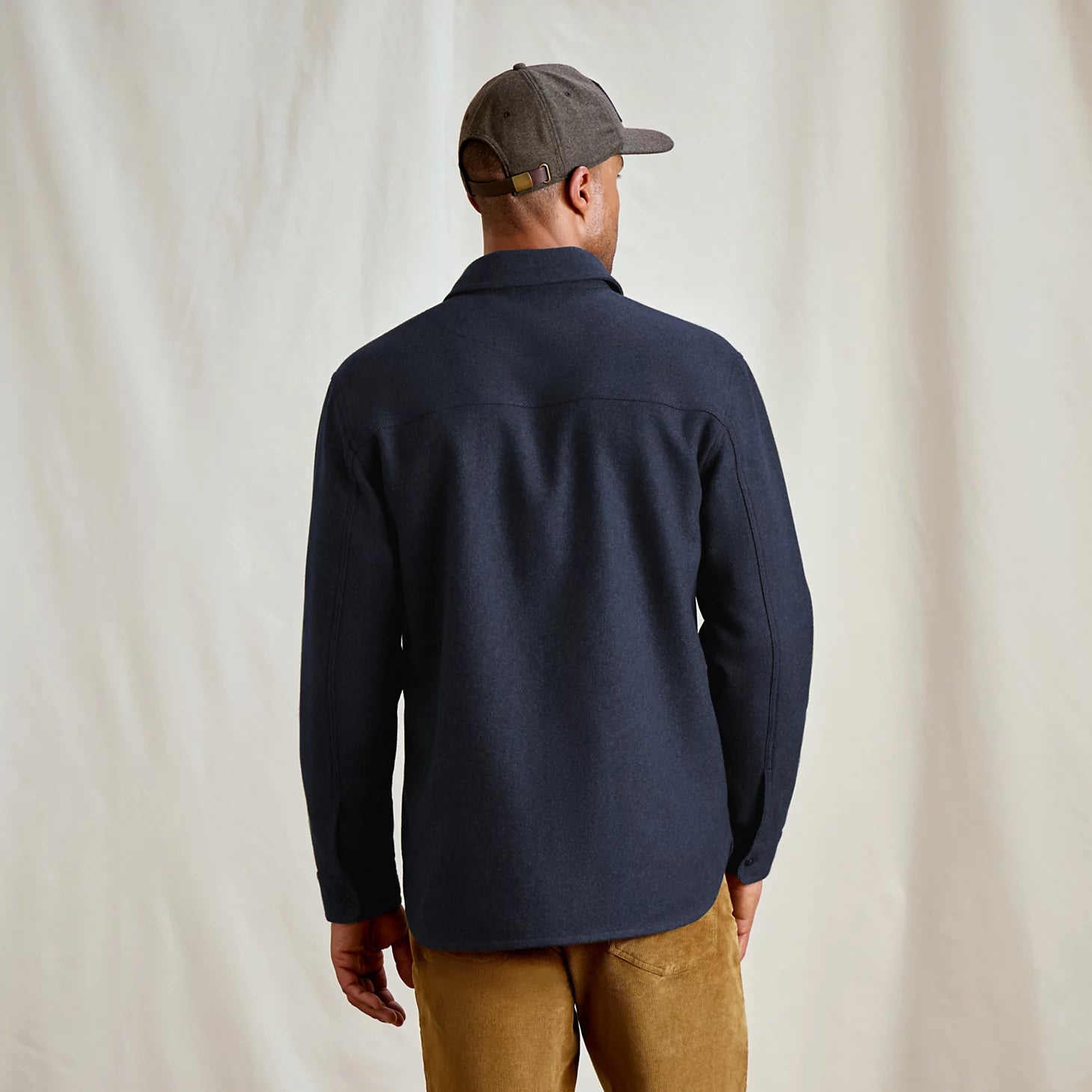 Lightweight Wool Shirt Jacket