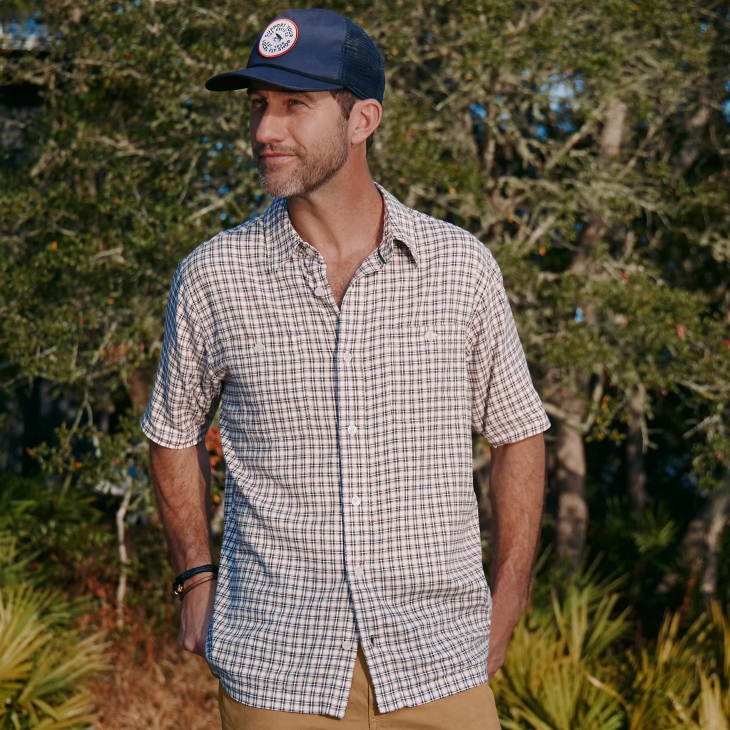 Hemp/TENCEL™ Short-Sleeve Shirt