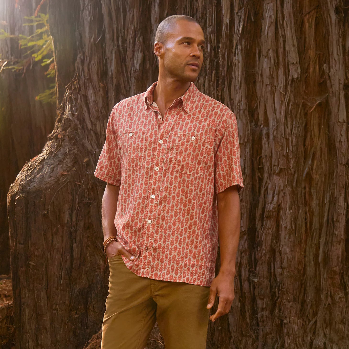 Hemp/TENCEL™ Short-Sleeve Shirt