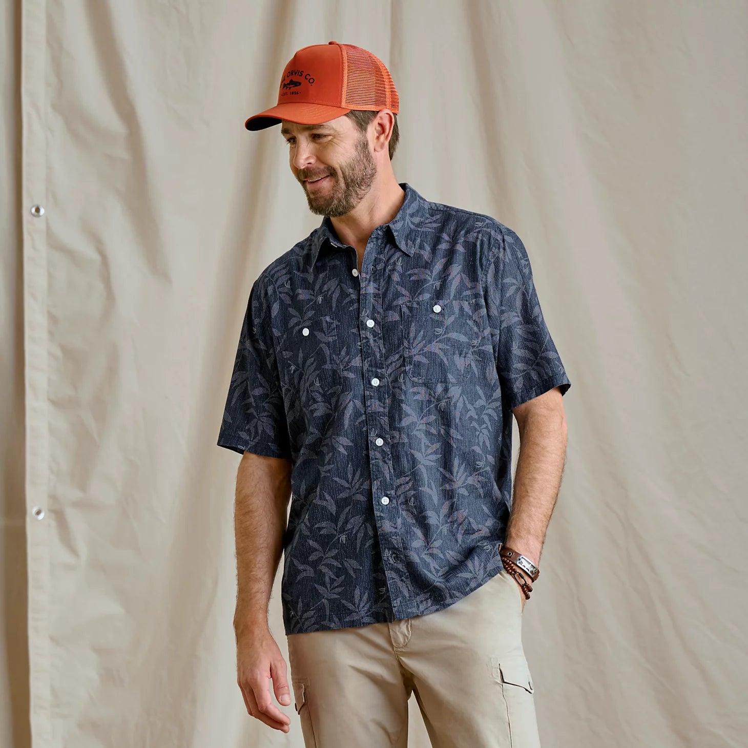 Hemp/TENCEL™ Short-Sleeve Shirt