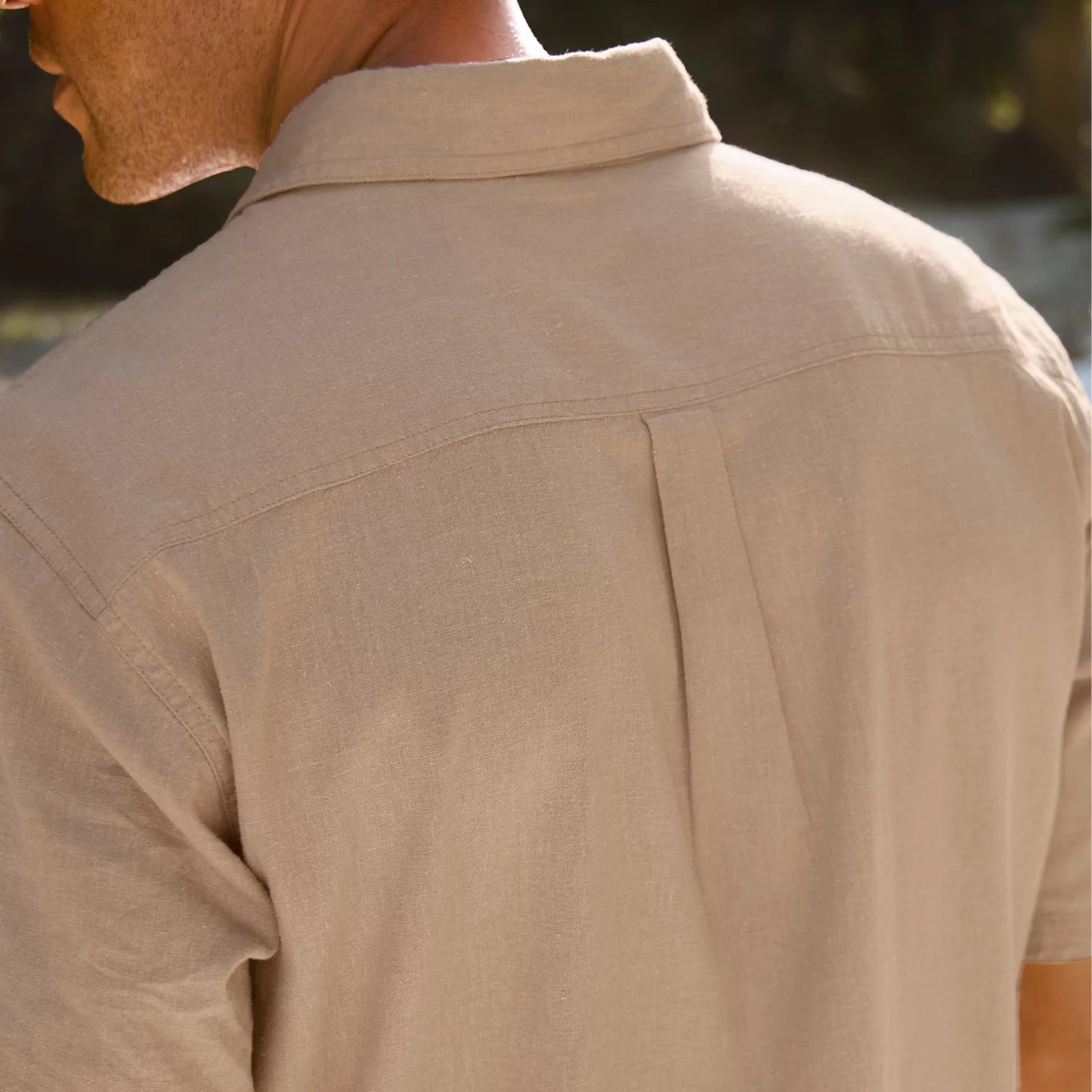 Hemp/TENCEL™ Short-Sleeve Shirt