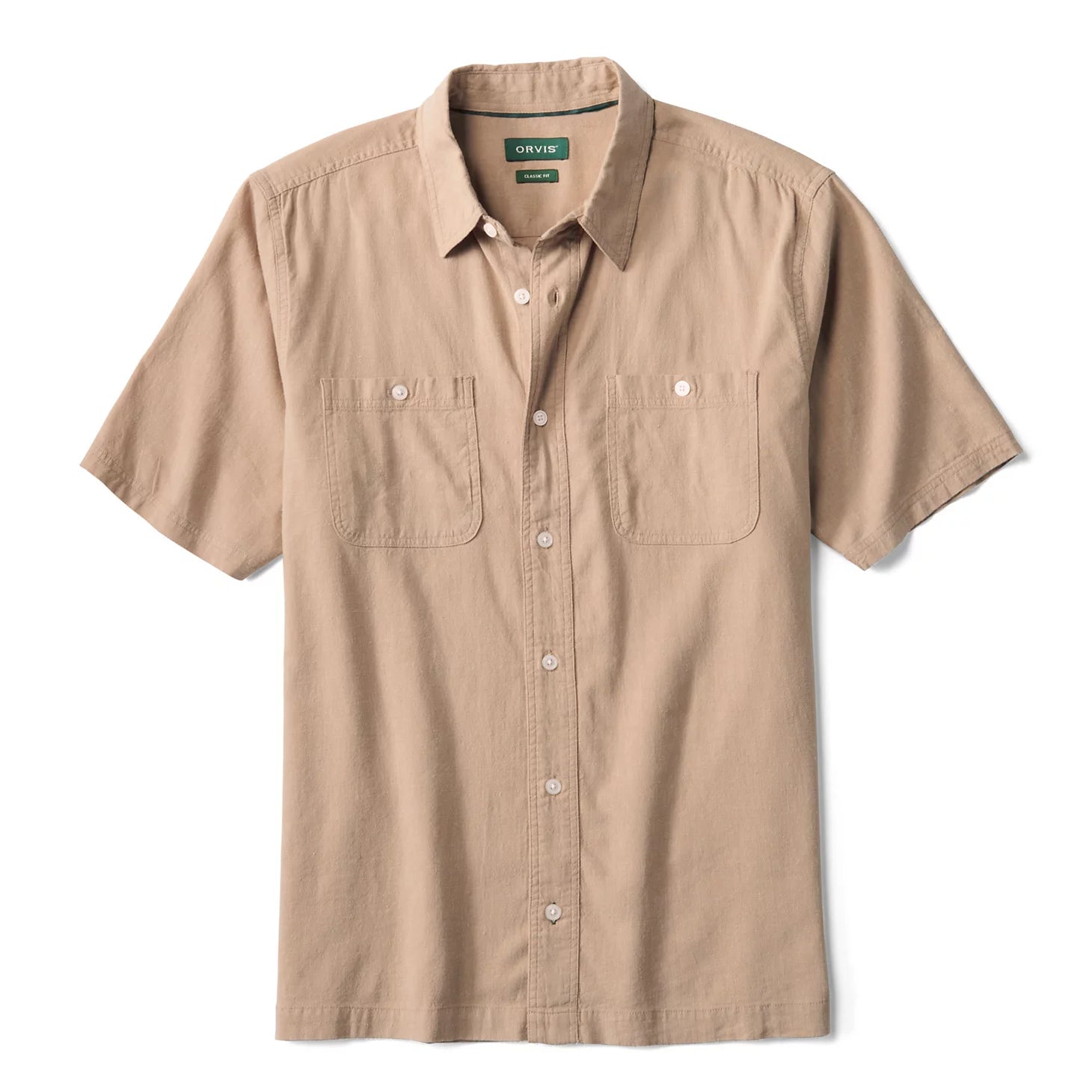 Hemp/TENCEL™ Short-Sleeve Shirt