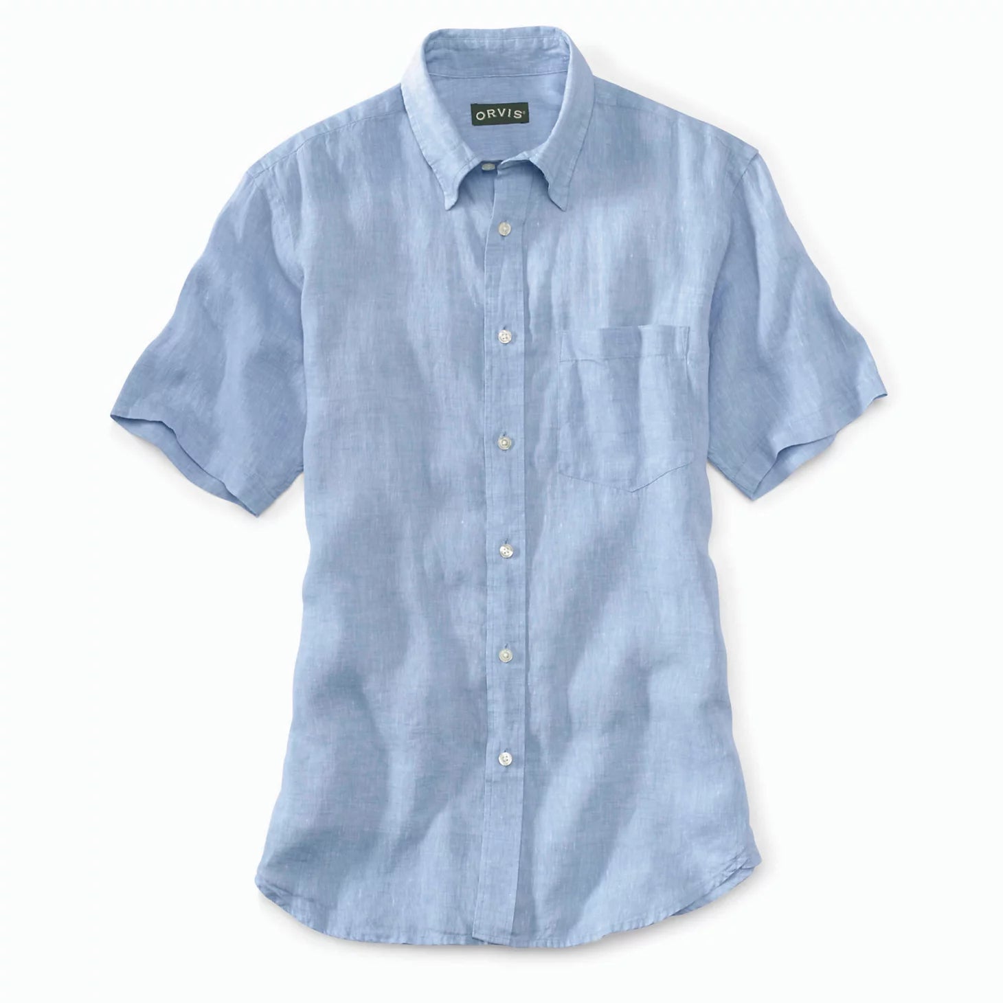 Pure Linen Short-Sleeve Shirt