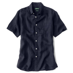 Pure Linen Short-Sleeve Shirt