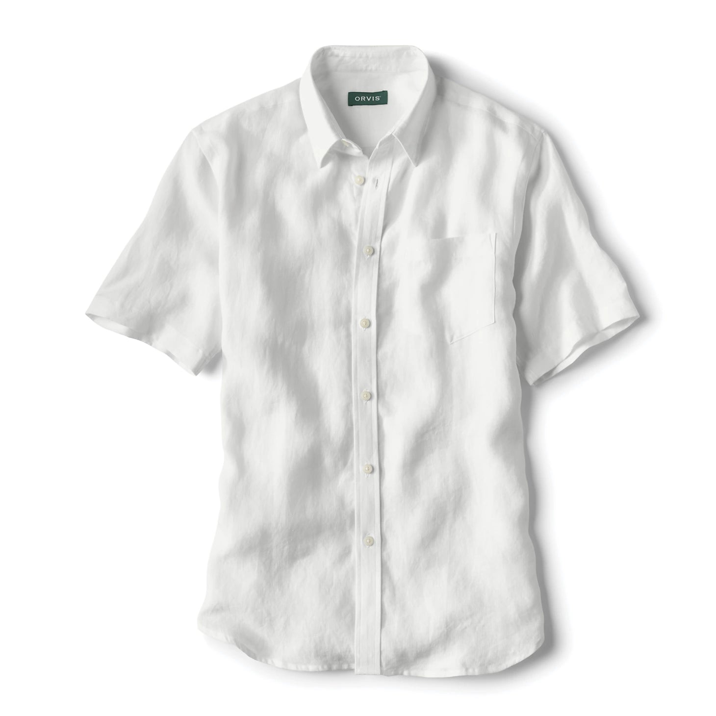 Pure Linen Short-Sleeve Shirt