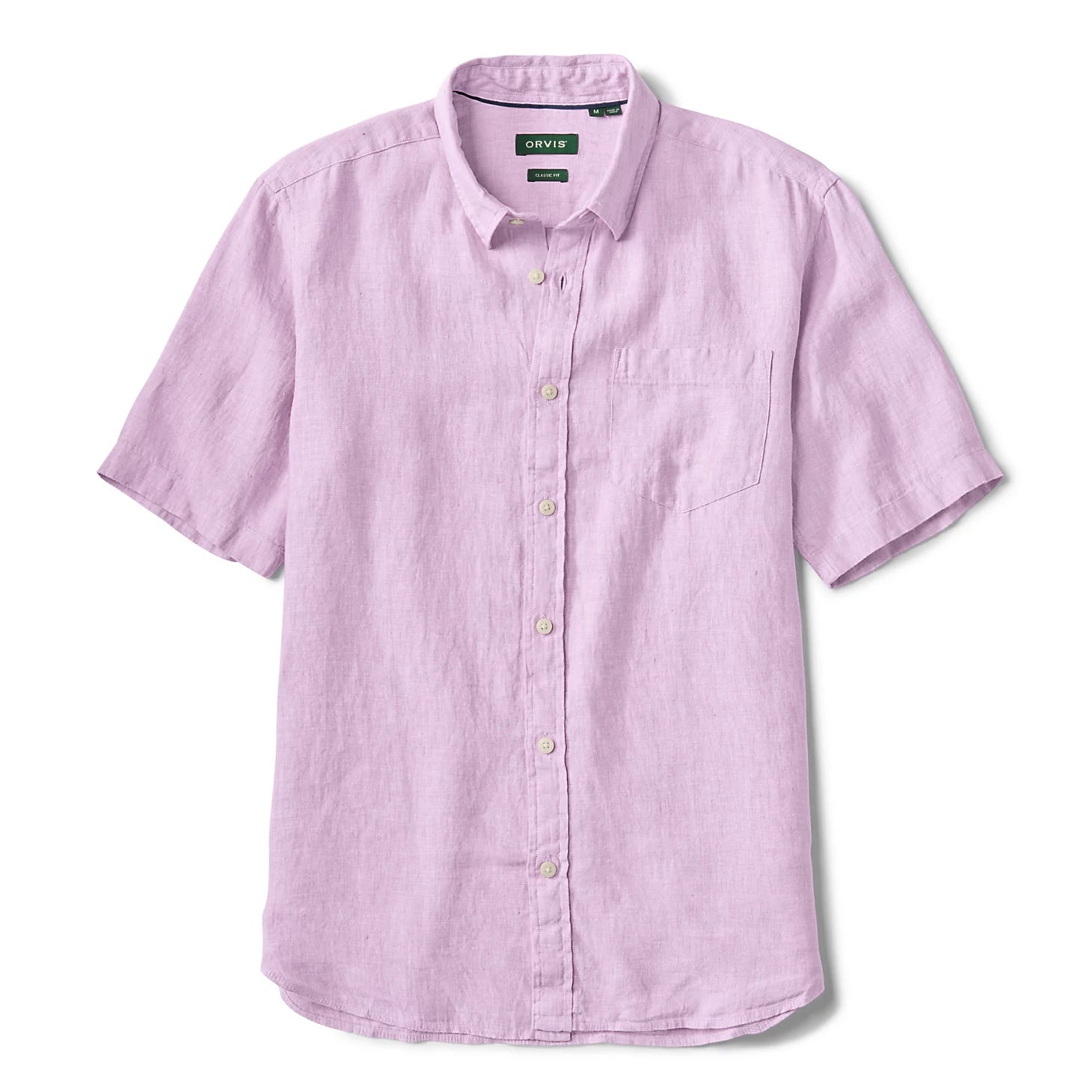 Pure Linen Short-Sleeve Shirt
