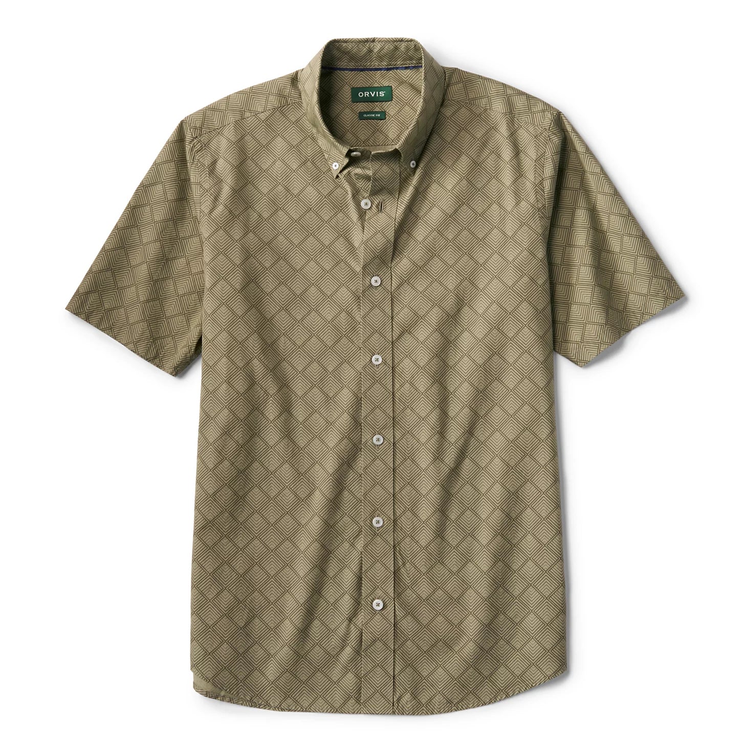Men’s Heritage Poplin Printed Short-Sleeve Shirt