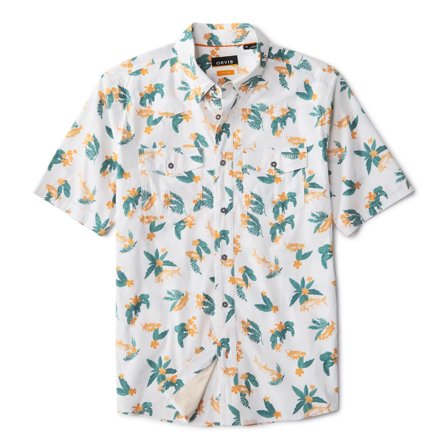 Men’s River Guide Printed Short-Sleeve Western Shirt 2.0