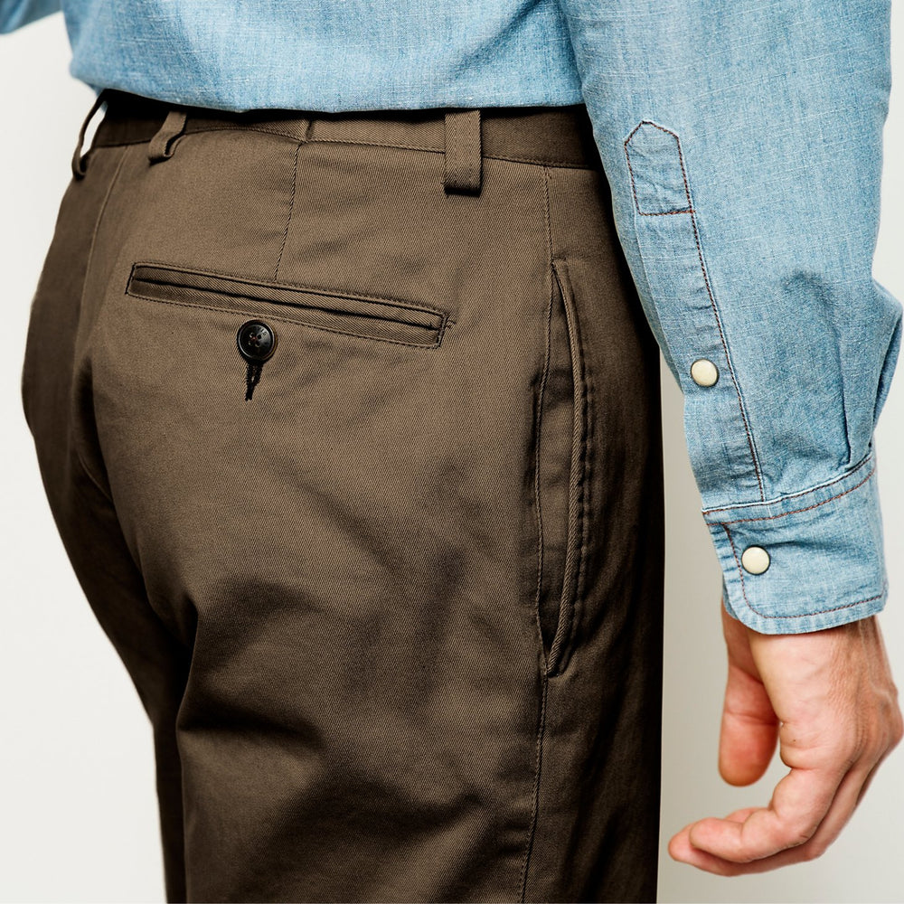 Ultimate Khakis Plain Front Pants