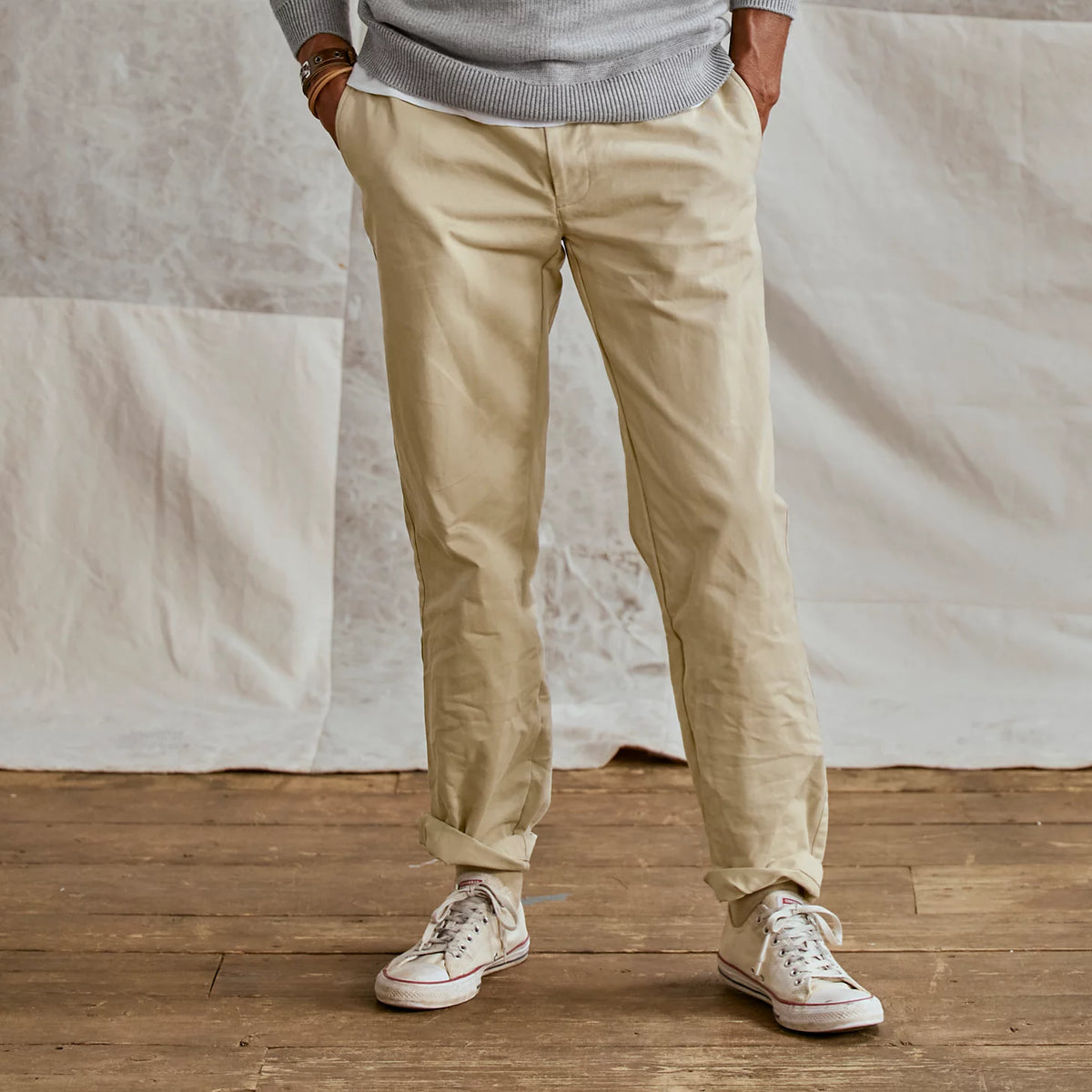 Ultimate Khakis Plain Front Pants