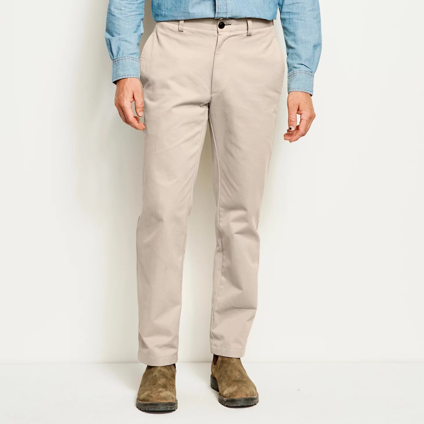 Ultimate Khakis Plain Front Pants