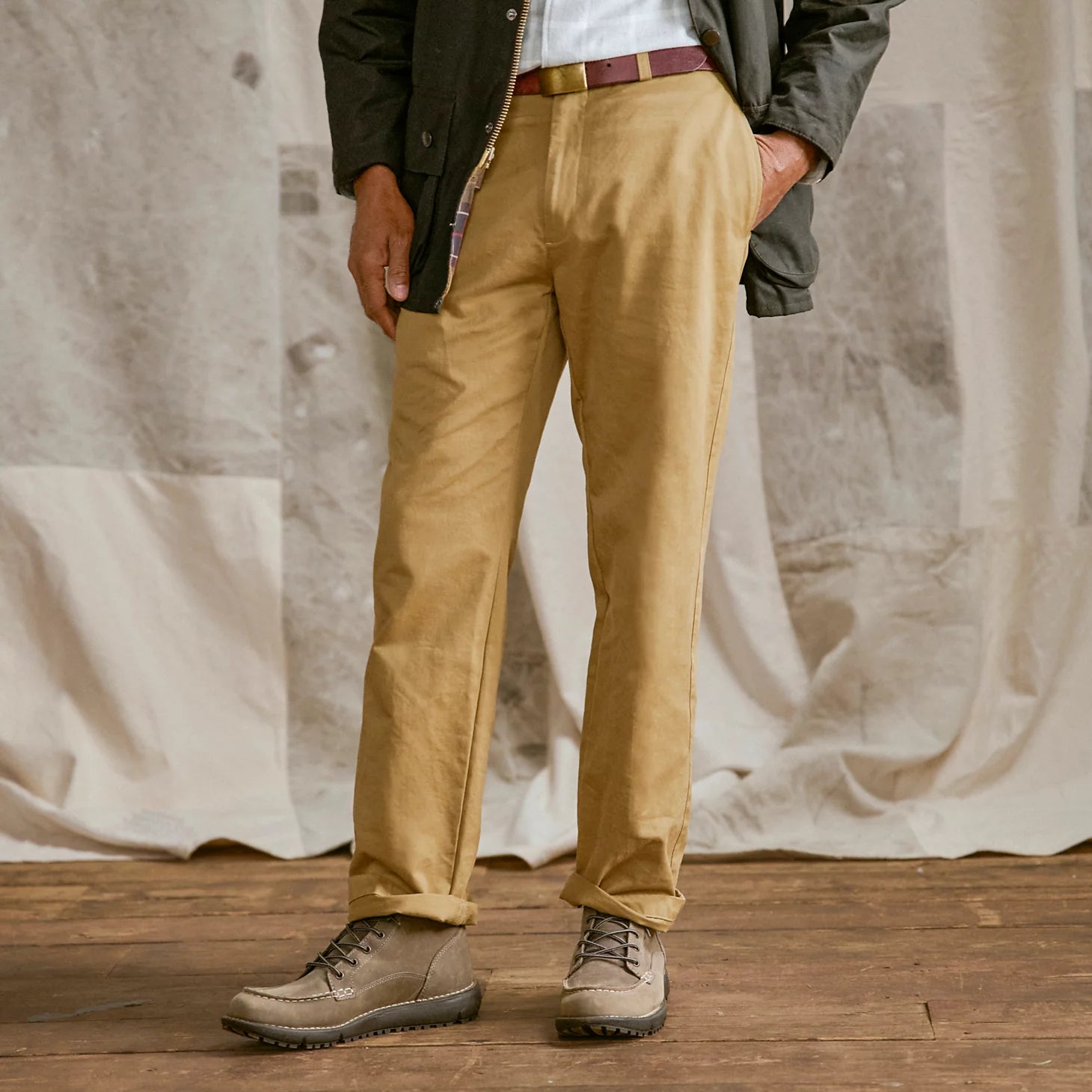 Ultimate Khakis Plain Front Pants