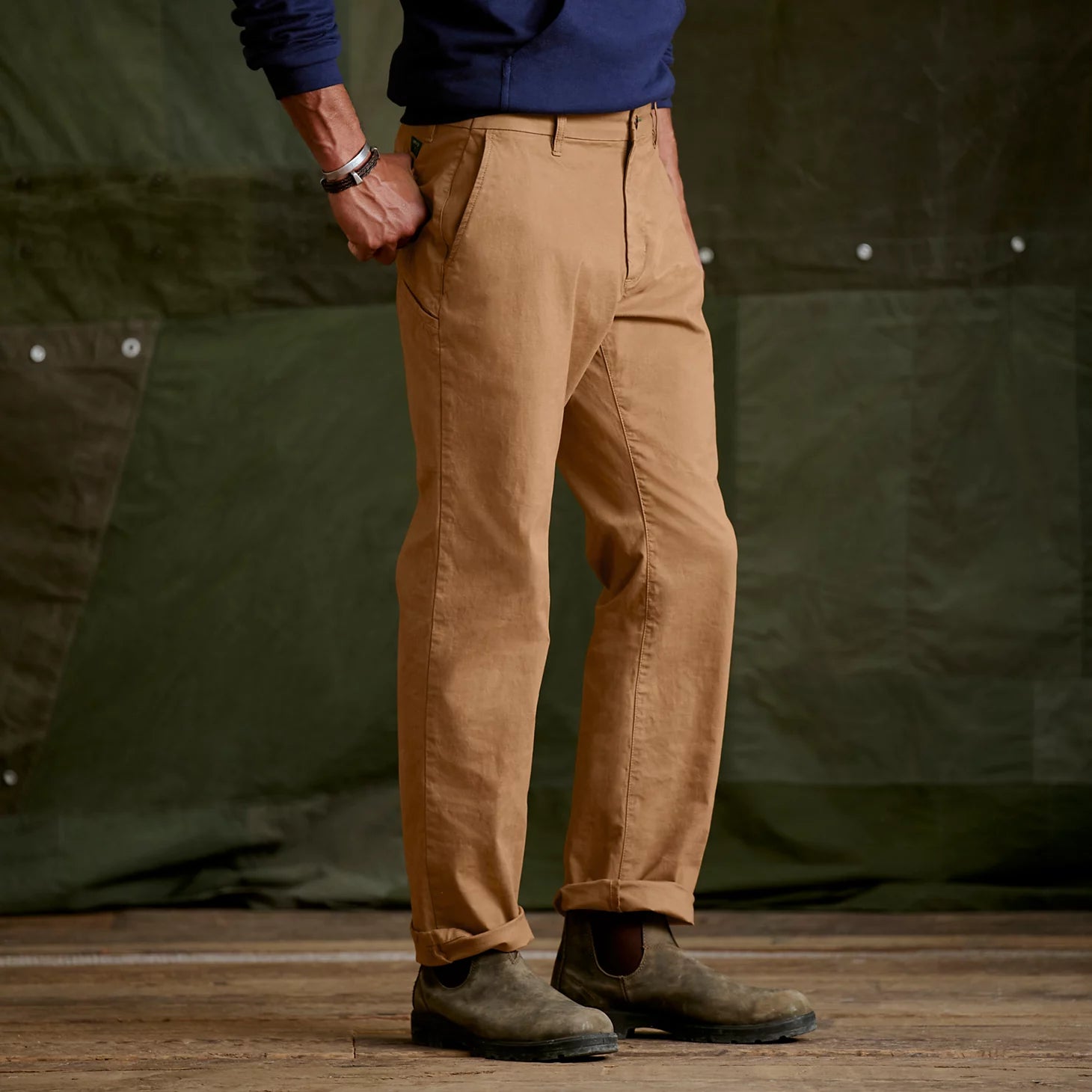 1856 Stretch Twill Regular Fit Chinos
